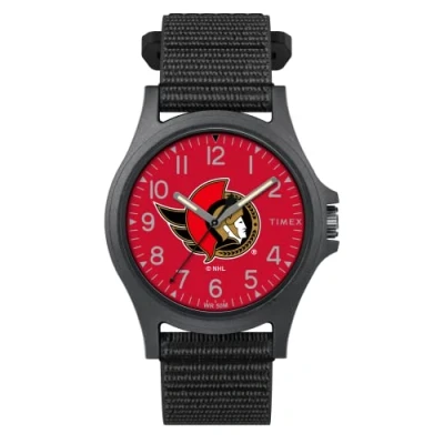 Image of Timex Men&#039;s NFL Pride 40mm Watch, Ottawa Senators