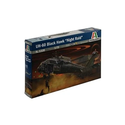 Image of Tamiya ITA1328 Night Raid Black Hawk Model kit, Italeri 510001328, M