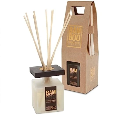 Image of History &amp; Heraldry Heart and Home Bamboo Range Reed Diffuser Patchouli Guaiac Wood