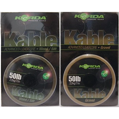 Image of Korda Kable Leadcore Gravel 7M Carp hooklink material