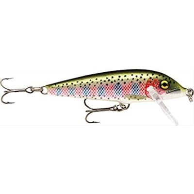Image of Rapala CountDown Lure with Two No. 5 Hooks, 2.1 3 m Swimming Depth, 9 cm Size, Rainbow Trout