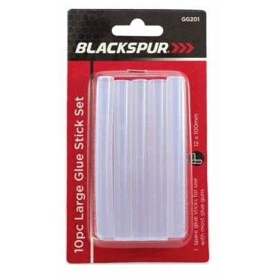 Image of 12mm x 100mm Hot Glue Sticks Pack of 10 By Blackspur