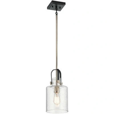 Image of Kichler Kitner Dome Pendant Ceiling Light Polished Nickel