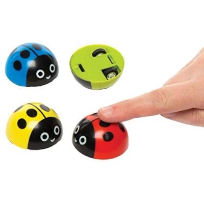 Image of Baker Ross AV213 Ladybird Pull Back Racers (Pack of 4)