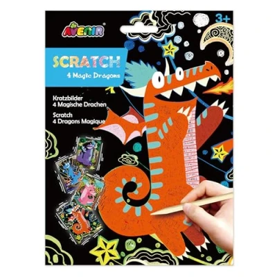 Image of Avenir CH1544 Scratch Magic Dragon, Mixed Colours