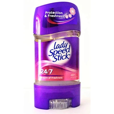 Image of Lady Speed Stick Gel Breath Of Freshness, 48H Anti Perspirant Deodorant Gel, (Pack 3)