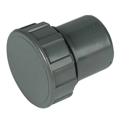 Image of FLOPLAST Solvent Grey 40mm (43mm) Waste Access Plug