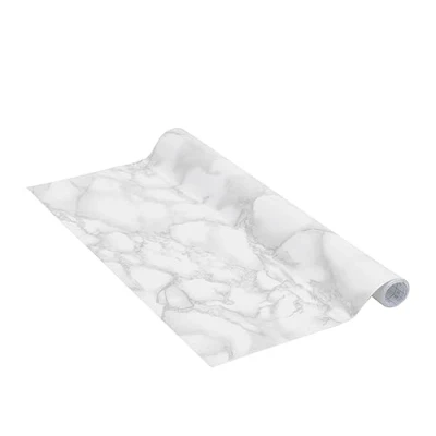 Image of Venilia adhesive film, decorative marble stone, furniture wallpaper, self PVC, phthalate 90 cm x 2.1 m, 53420, grey, m