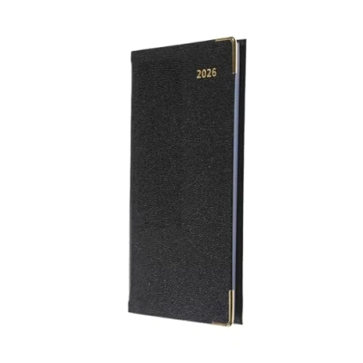 Image of Collins Business Slim 2026 12 Month Calendar Year Planner, To View Pocket Diary Black (CMB.99 26)