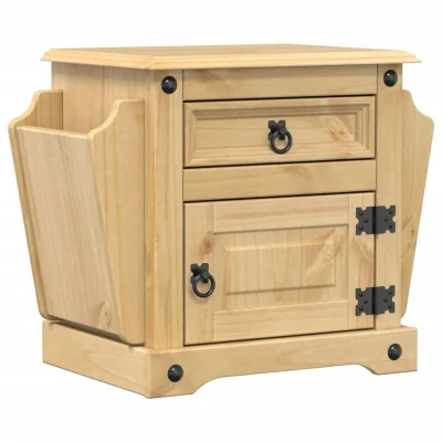 Image of vidaXL Bedside Cabinet Corona 45x35x47.5 cm Solid Wood Pine