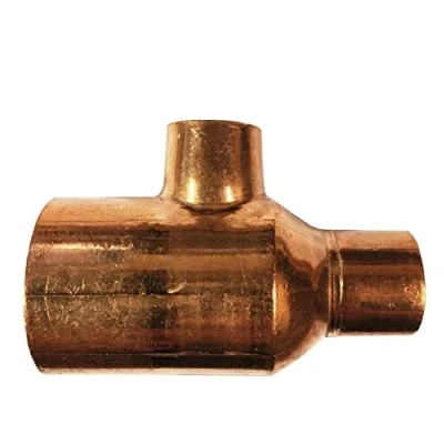 Image of 28mm x 15mm Reducing Tee End Feed Pack of 2