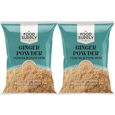 Image of Ginger Powder 2x100g, Ground Finest Premium Quality 100% All Natural No additives or preservatives