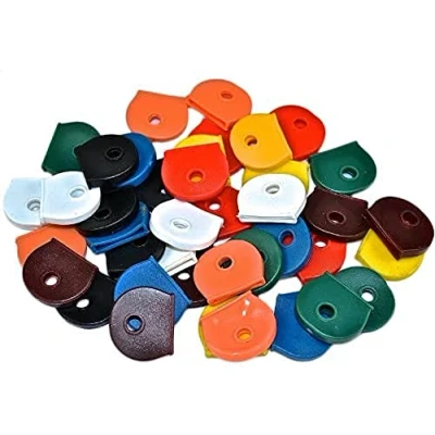 Image of Merriway BH00934 (40 Pcs) Workshop Assortment of Key Cap Covers, 8 Colours Pack 40 Pieces