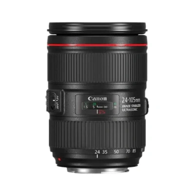 Image of Canon EF 24 105mm f/4L is II USM Lens with UV Filter (Renewed)