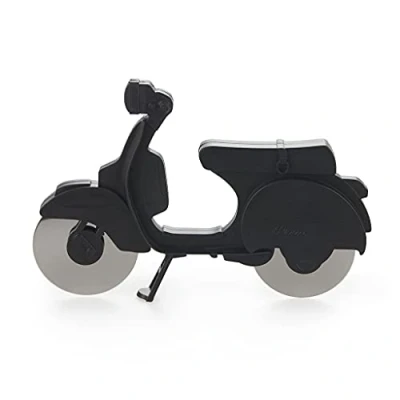 Image of Balvi Pizza cutter Scooter Colour black Plastic/stainless