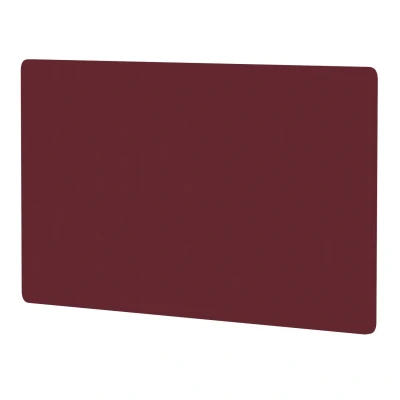 Image of Air Screen for B2B Desk 1400x800mm Bespoke Ginseng Chilli Fabric