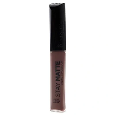 Image of Rimmel London Stay Matte Liquid Lip Color 733 Plunge For Women 0.21 oz Lipstick