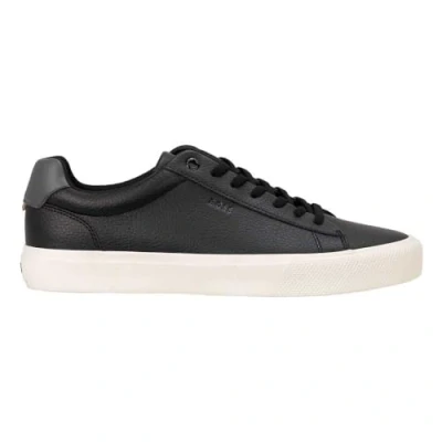 Image of BOSS Aiden TENN Trainers, Men&#039;s, Size: 6, Black Synthetics