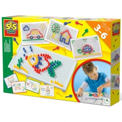 Image of SES Creative 14848 Mosaic Board, Mixed Colours