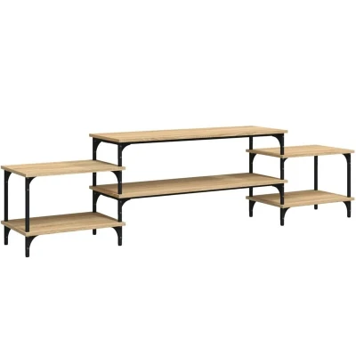 Image of vidaXL TV Cabinet Sonoma Oak 197x35x52 cm Engineered Wood