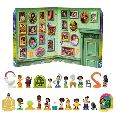Image of Madrigal Family Surprises Advent Calendar Includes 14 Member Figurines &amp; 13 Accessories, 24 Days of Surprises!
