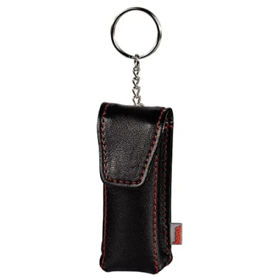 Image of Hama 90775 Fashion USB Stick Case with Keyring Black