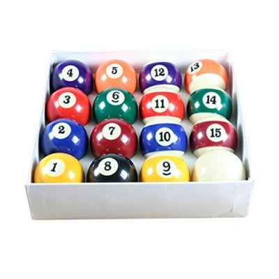 Image of Spots and Stripes 2&quot; Pool Ball Set