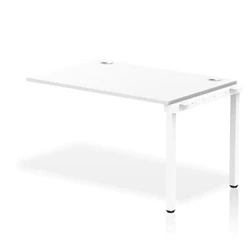 Image of Impulse Bench Single Row Ext Kit 1200 White Frame Desk