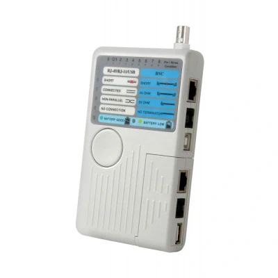 Image of Mercury 4 in 1 Remote Network Cable Tester RJ11 RJ45 USB BNC LAN
