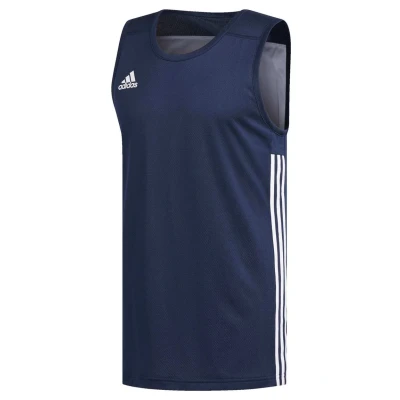Image of adidas Men&#039;s 3G Speed Reversible Jersey, Collegiate Navy / White, M