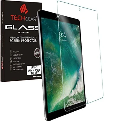 Image of TECHGEAR Anti Glare Screen Protector for iPad Pro 10.5&quot;, Air 10.5&quot; MATTE Glass Edition Genuine Tempered Guard Cover Compatible with Apple Pro/Air 10.5 inch