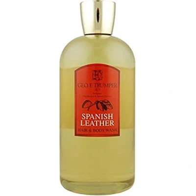 Image of Geo F Trumper Spanish Leather Large Hair &amp; Body Wash