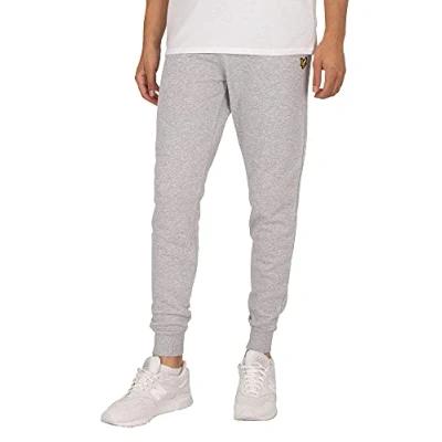 Image of Lyle &amp; Scott PANT Tracksuit bottoms, Men&#039;s, Size: Medium, Light grey marl