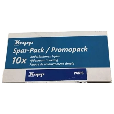 Image of Kopp 402002013 Professional Pack Single Frame Paris, Arctic White, of 10