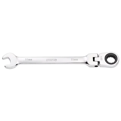 Image of Draper HI TORQ� Metric Flexible Head Ratchet Combination Spanner, 11mm