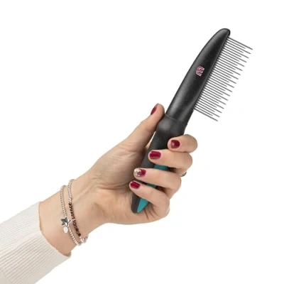 Image of Mikki Dog, Cat Moulting Comb Anti Tangle Shedding Grooming Matt and Remover