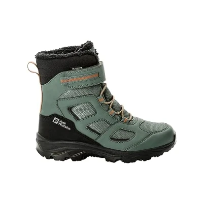 Image of Jack Wolfskin Boy&#039;s Unisex Kids Vojo Wt Texapore High K Outdoor Shoes, Slate Green, 10 UK Child