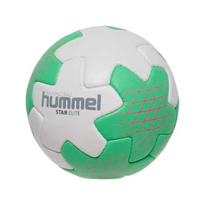 Image of Hummel Hmlstar Elite Unisex Handball, Size: 2, Off white/green/red
