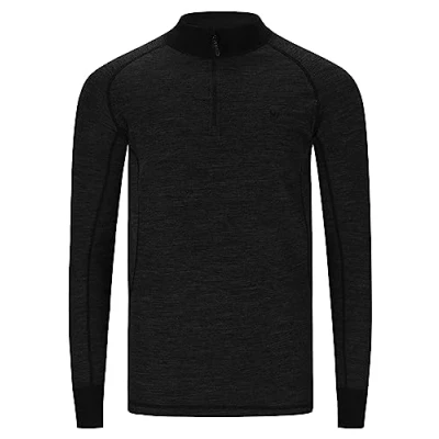 Image of WHISTLER Men&#039;s Bishop Jumper, 1011 Dark Grey Melange, S