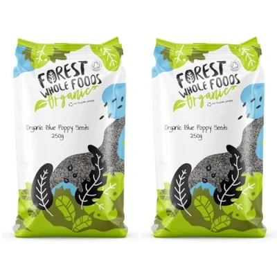 Image of Organic Blue Poppy Seeds (500g)