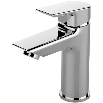 Image of Tesi Deck Mounted Basin Mixer Tap Chrome Ideal Standard