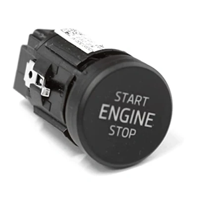 Image of Skoda 3V0905217AWHS Start Stop Switch Push Button Ignition Black