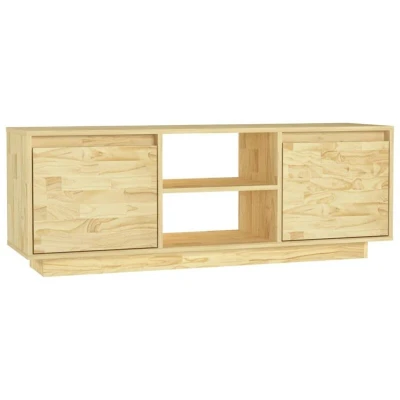 Image of vidaXL TV Cabinet 110x30x40 cm Solid Pinewood
