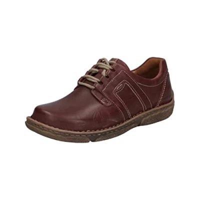 Image of Josef Seibel Women Low Tops Neele 44, Ladies Trainers,Width G (Regular),Removable Insole,Leisure,Low Shoe,Red (Rubin Kombi),42 EU / 8 UK
