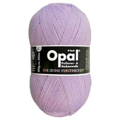 Image of Frida&#039;s Wollhaus Opal 100 g Plain 4 Ply Sock Yarn Stockings Knitting Felt Free Wool 35 Colours (5186 Lilac)