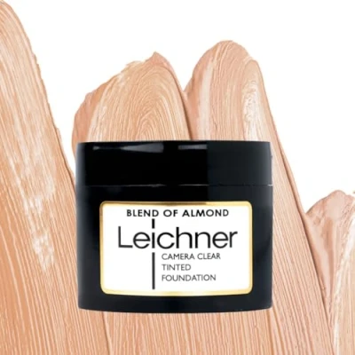 Image of New Leichner Camera Clear Tinted Face Make Up Foundation Blend Of Almond 30ml