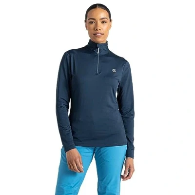 Image of Dare 2b Women&#039;s Quick Drying Lowline II Lightweight Core Stretch Midlayer Moonlight Denim, Size: 6