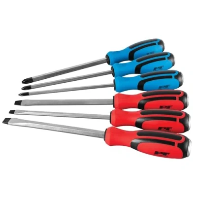 Image of Performance Tool W1740 6Pc Go Thru Screwdriver Set