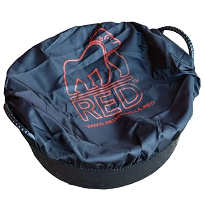 Image of Red Gorilla Fabric Tub Cover (M L) (Black)