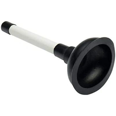 Image of Merriway BH06177 Sink Plunger Waste Unblocker 125mm dia. 425mm Handle